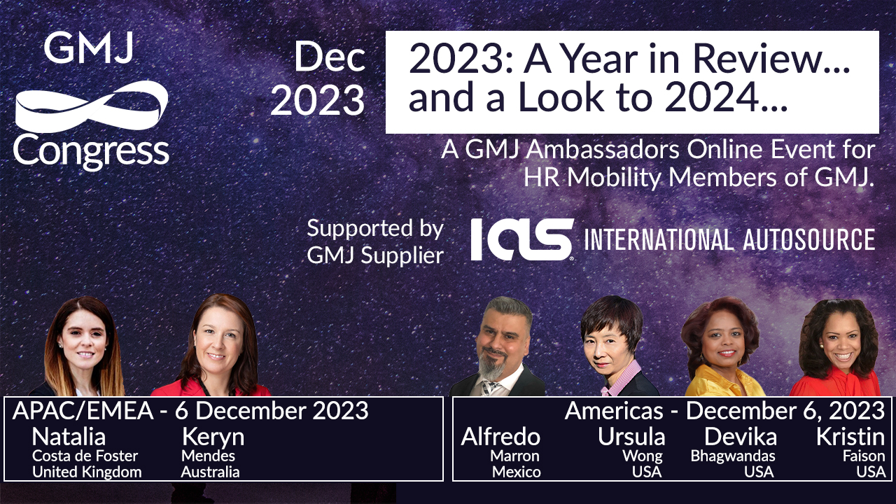 GMJ Congress Dec 2023 - Global Mobility 2023: A Year in Review and a ...