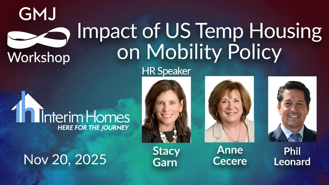 Impact of US Temp Housing on Mobility Policy  GMJ Workshop Nov 2025 - with Interim Homes - Global Mobility HR Event Online