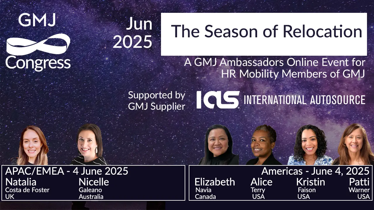 GMJ Congress Jun 2025 - The Season of Relocation  - Global Mobility HR Event Online