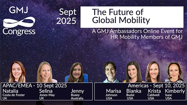 GMJ Congress Sep 2025 - The Future of Global Mobility  - Global Mobility HR Event Online